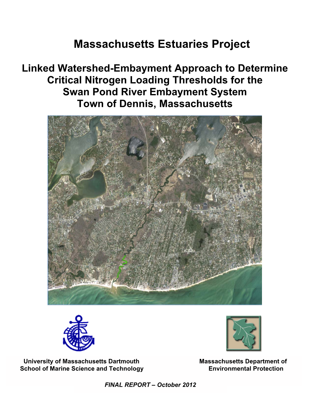 Massachusetts Estuaries Project