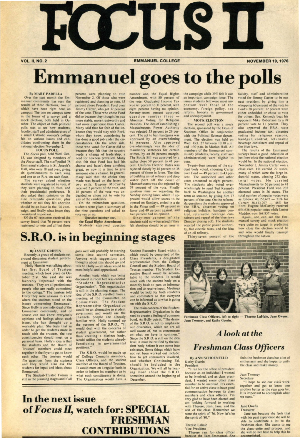 Enunanuel·Goes to the Polls