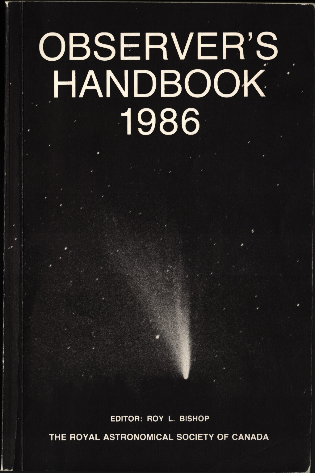 Observer's Handbook 1986