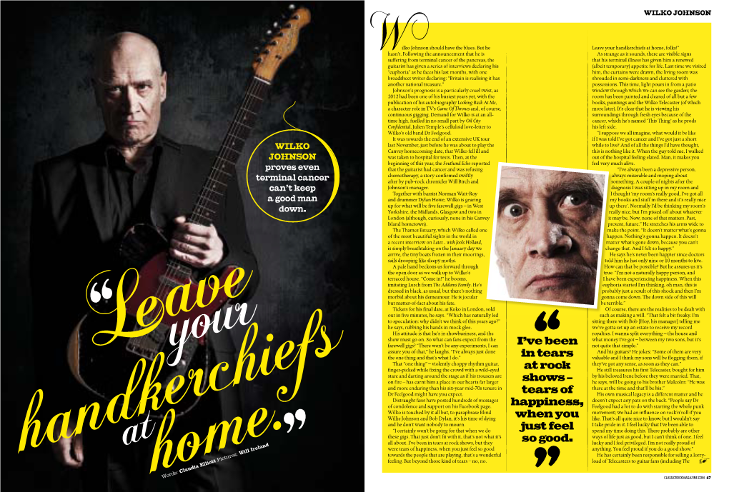 Wilko Johnson