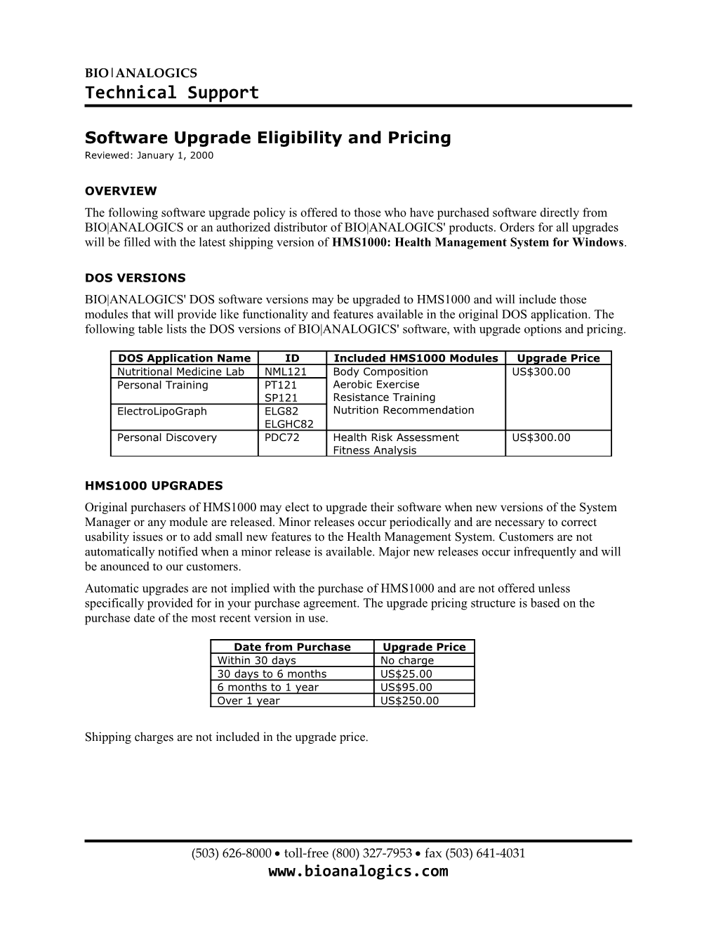 HMS1000: Updating Print Values in HMS1000