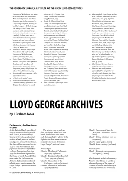 Lloyd George Archives by J