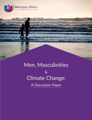 Men, Masculinities Climate Change