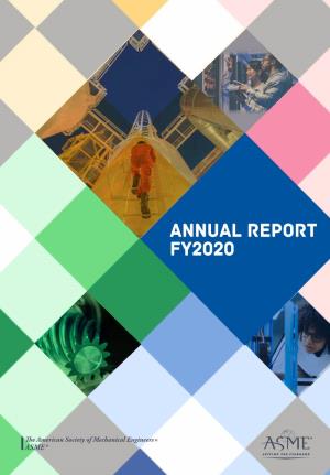 2020 ASME Annual Report
