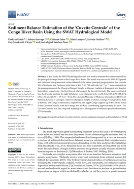 'Cuvette Centrale' of the Congo River Basin Using the SWAT Hydrological Model