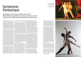 Symphonie Fantastique Was the Catalyst for an Equally Passionate Ballet