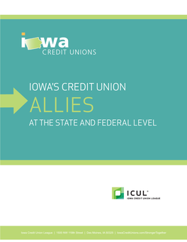 Iowa's Credit Union Allies