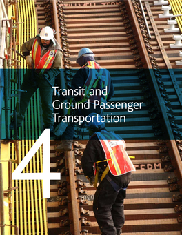 Section 4. Transit and Ground Passenger Transportation