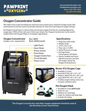 Oxygen Concentrator Guide We Make It Easy to Get Everything You Need from One Trusted Source
