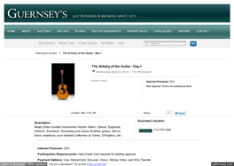 Guernsey's Auction Auction Catalog