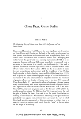 Ghost Faces, Genre Bodies