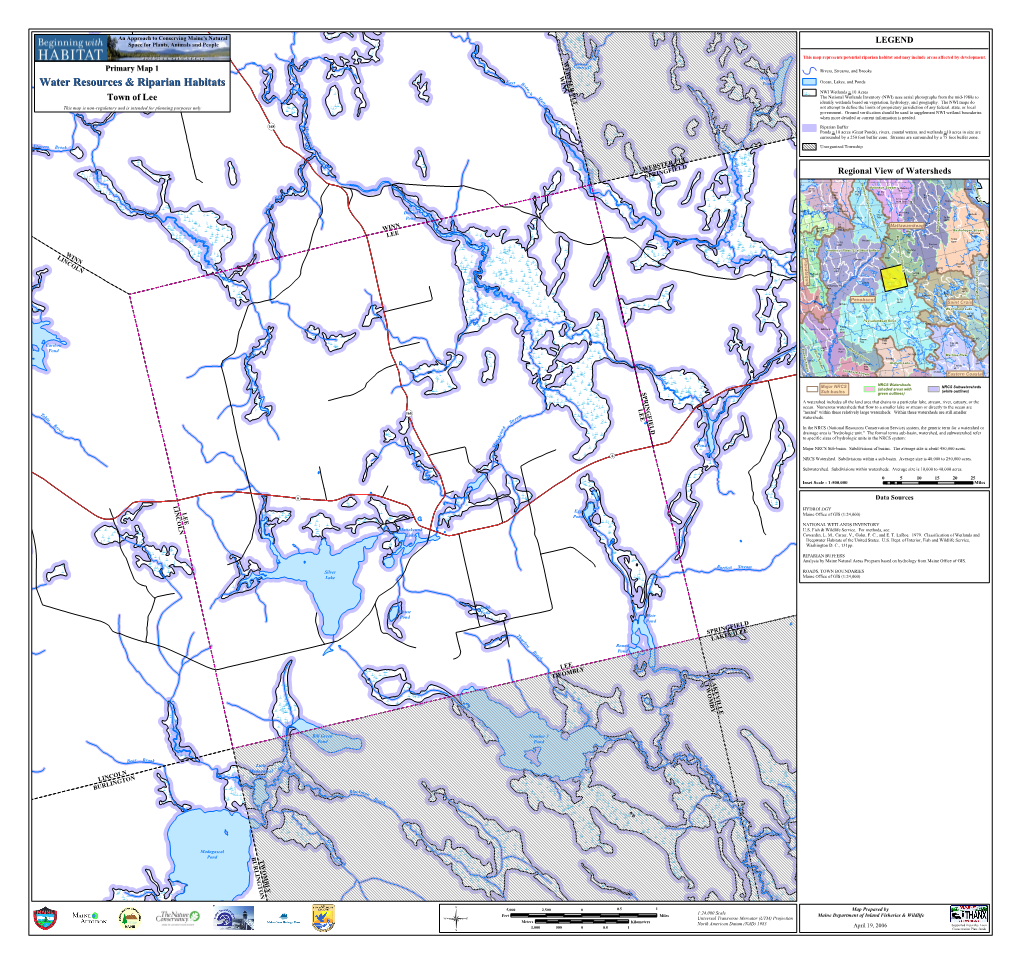 Water Resources & Riparian Habitats