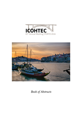 ICOHTEC 2016 Book of Abstracts