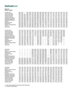 Service 113 Weekday Timetable Pencaitland Park 0450 0530