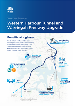 Western Harbour Tunnel and Warringah Freeway Upgrade