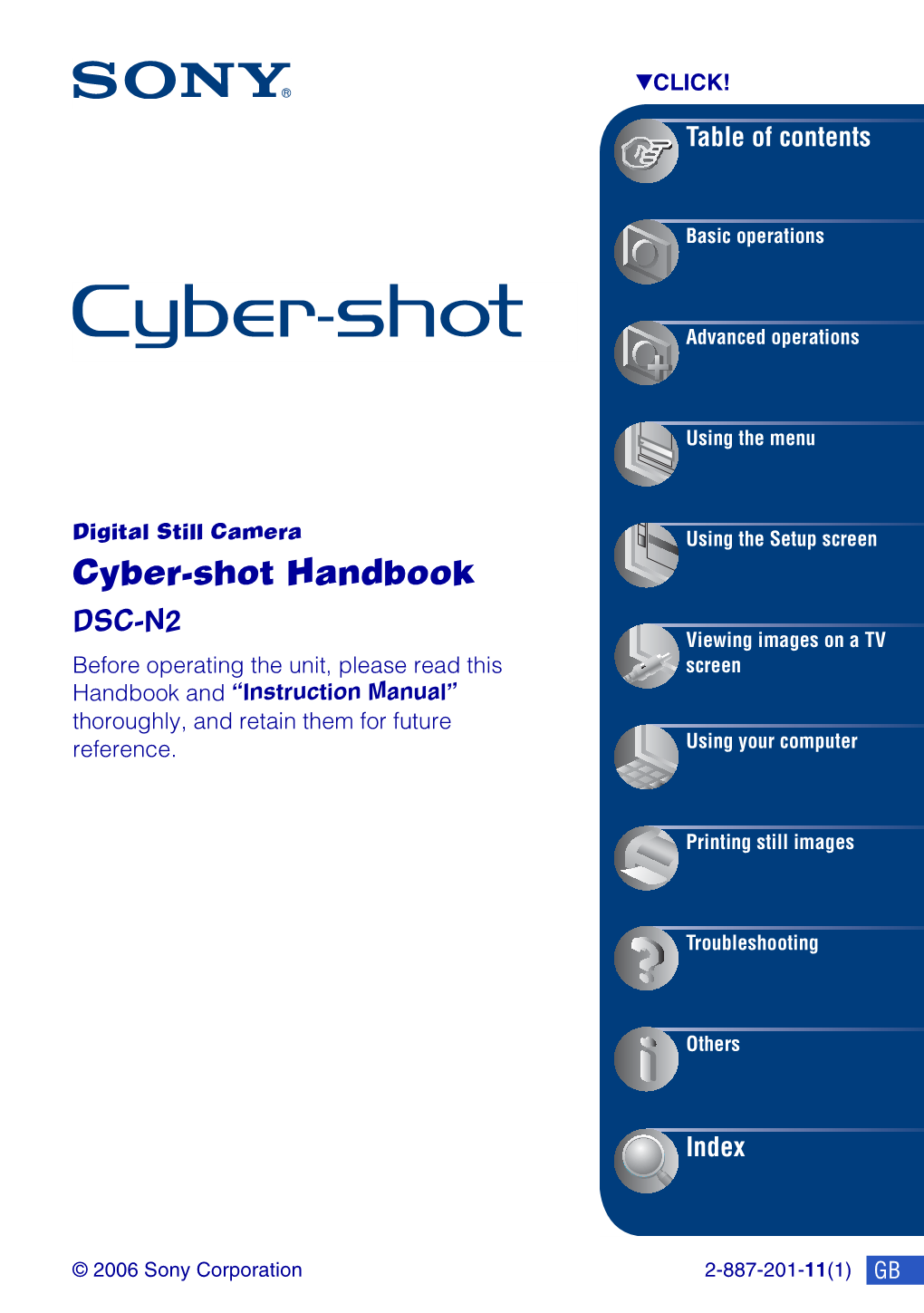 Cyber-Shot Handbook