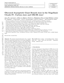 Obscured Asymptotic Giant Branch Stars in the Magellanic Clouds IV