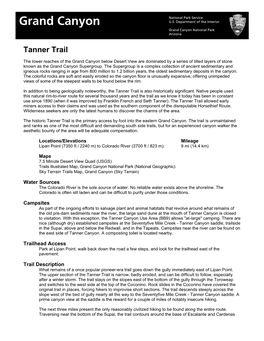 Tanner Trail