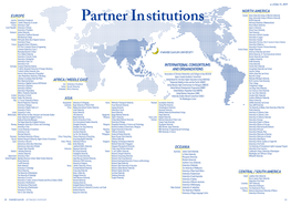 List of All KGU Partner Institutions As of July