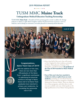 TUSM MMC Maine Track