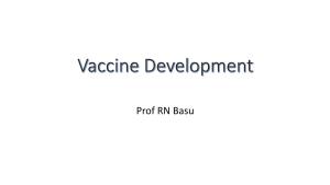 Vaccine Development Pathway