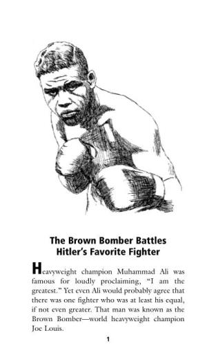 The Brown Bomber Battles Hitler's Favorite Fighter
