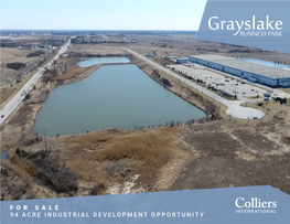 F O R S a L E 94 Acre Industrial Development Opportunity