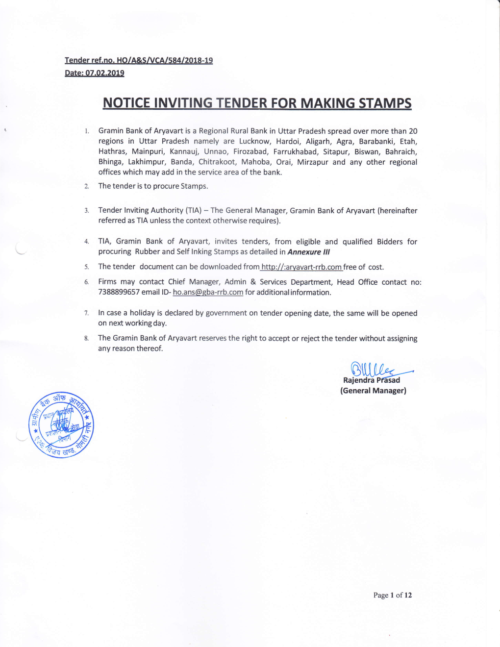 Tender for Stamps.Pdf
