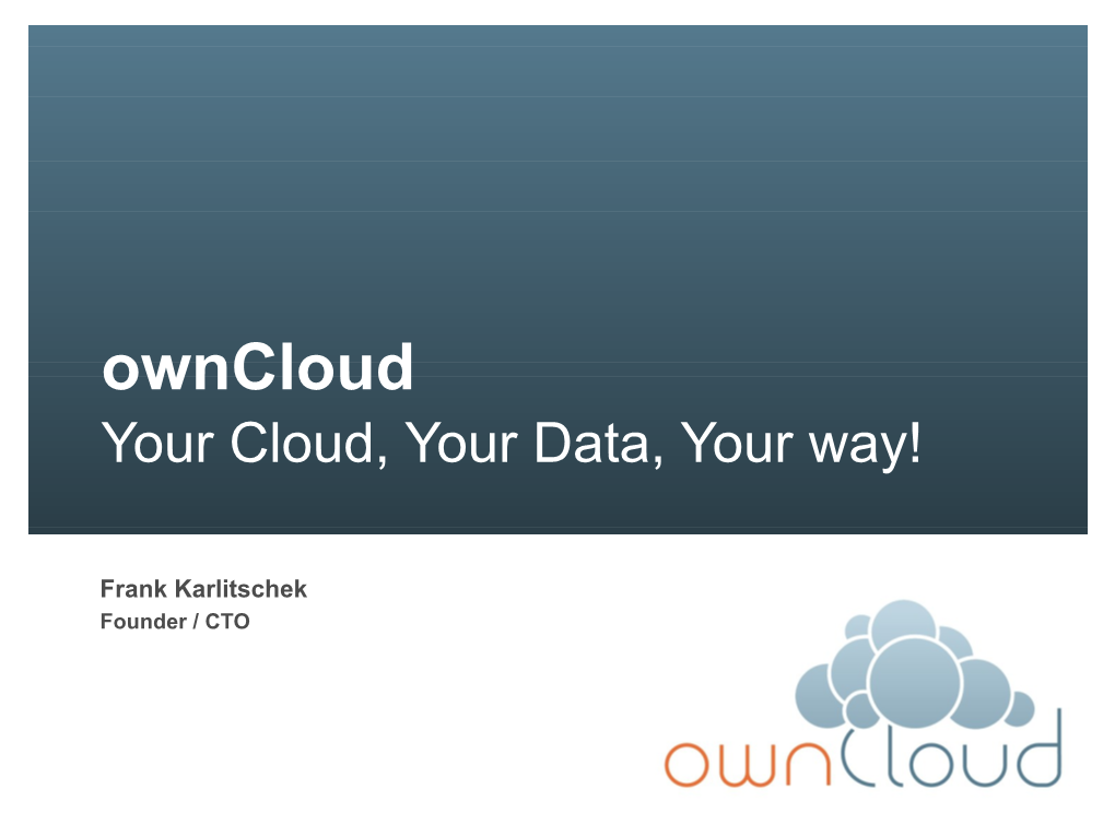 Owncloud Template