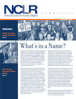 Winter 2006 Newsletter