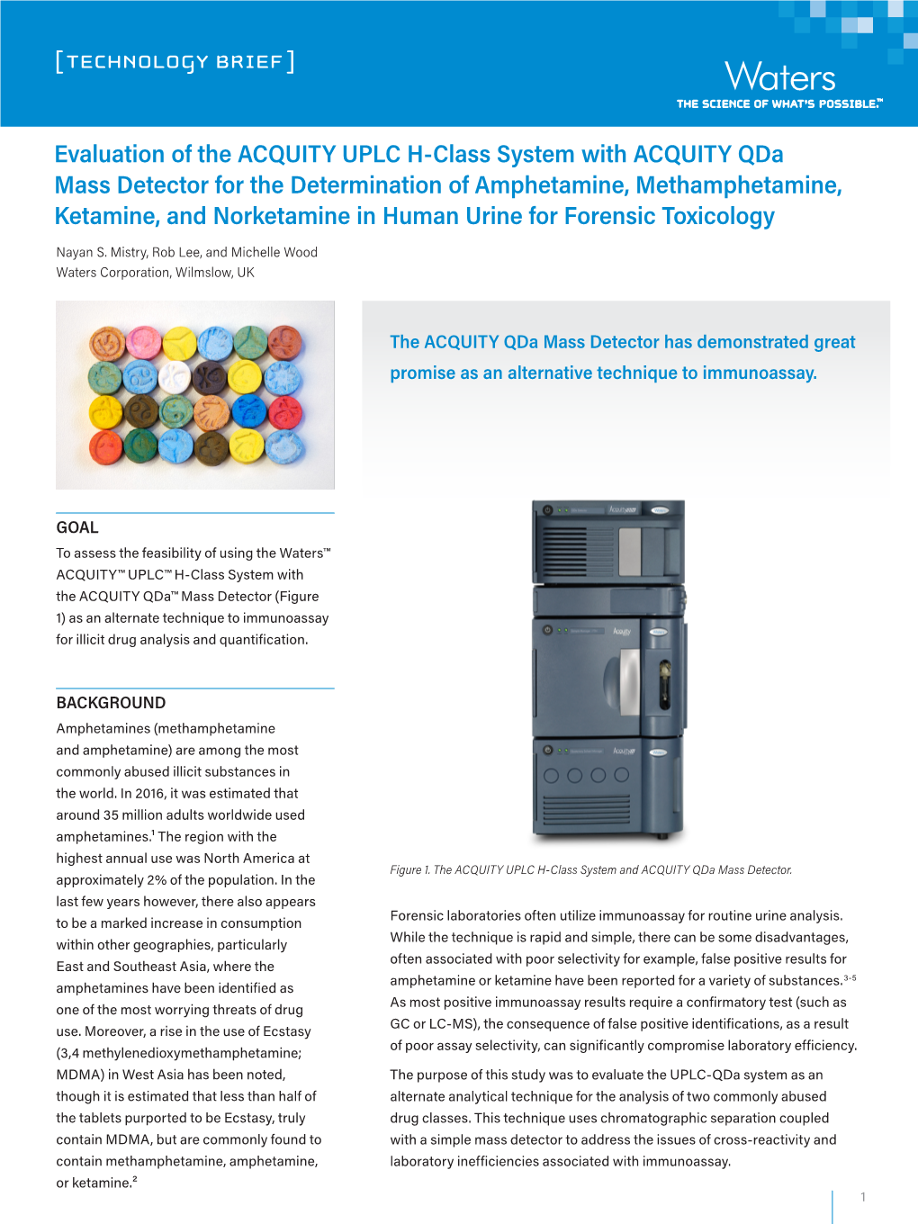 Evaluation of the ACQUITY UPLC H-Class System With