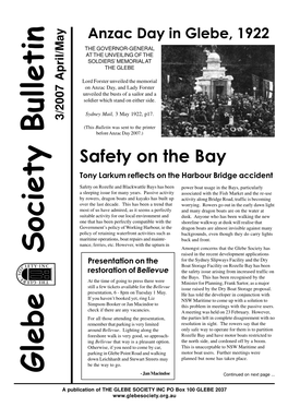 Glebe Society Bulletin 2007 Issue 03