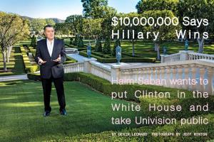 $10,000,000 Says Hillary Wins