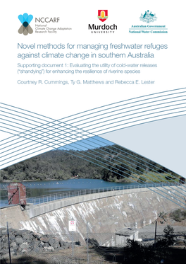 Novel Methods for Managing Freshwater Refuges Against Climate Change in Southern Australia