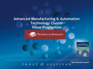 Advanced Manufacturing & Automation Technology Cluster