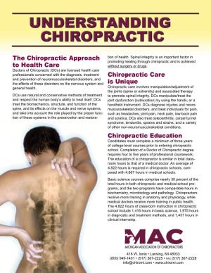 Learn More About Chiropractic