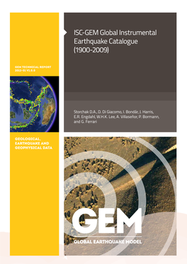 ISC-GEM Global Instrumental Earthquake Catalogue (1900-2009)