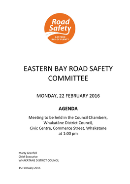 Eastern Bay Road Safety Committee 22