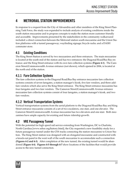 KING STREET STATION Access Improvement Study