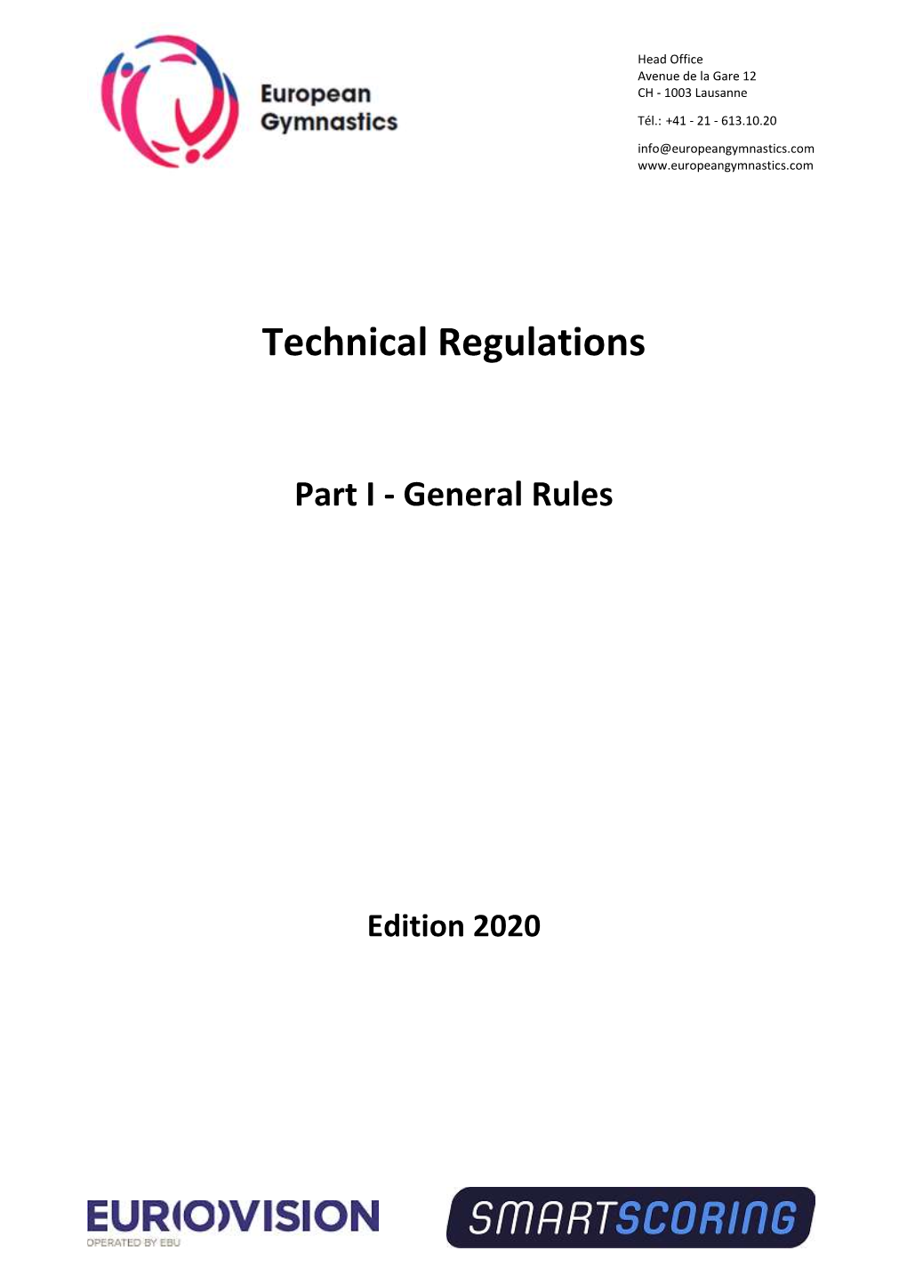 Technical Regulations