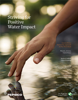 Striving for Positive Water Impact