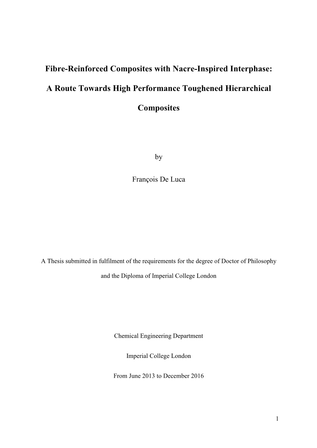 Fibre-Reinforced Composites with Nacre-Inspired Interphase