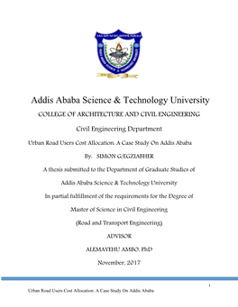 Addis Ababa Science & Technology University