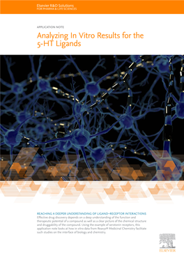 Analyzing in Vitro Results for the 5-HT Ligands