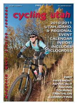 2010-2011 Utah,Idaho, & Regional Event Calendar