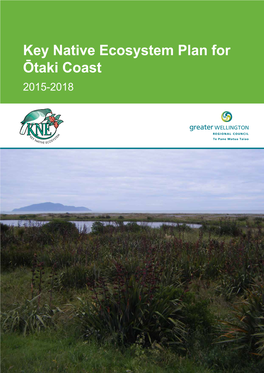 Key Native Ecosystem Plan for Ōtaki Coast 2015-2018