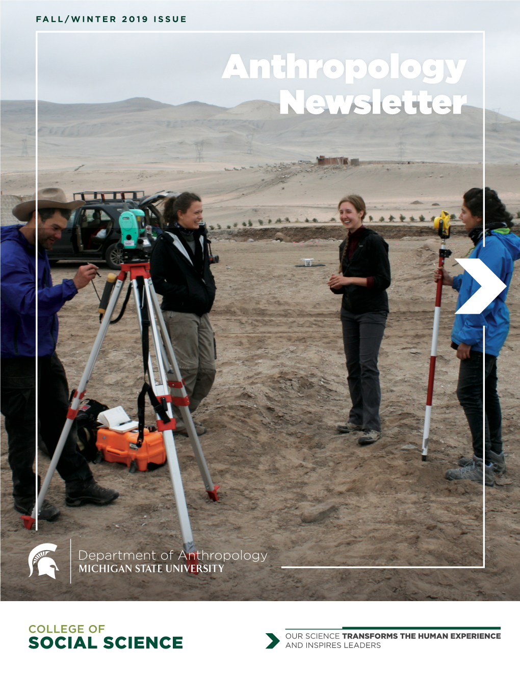 FALL/WINTER 2019 ISSUE Anthropology Newsletter