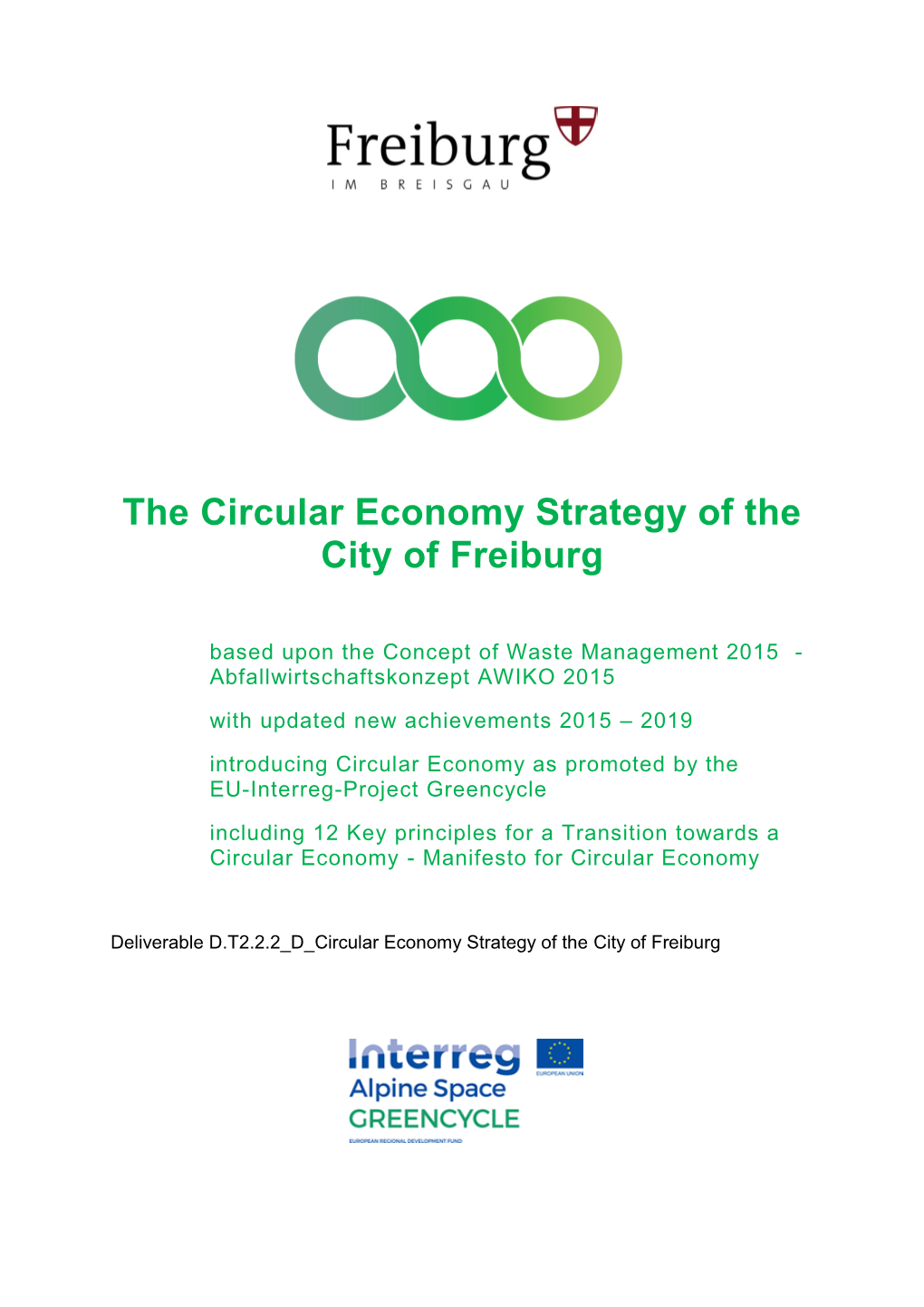 Circular Economy Strategy Freiburg