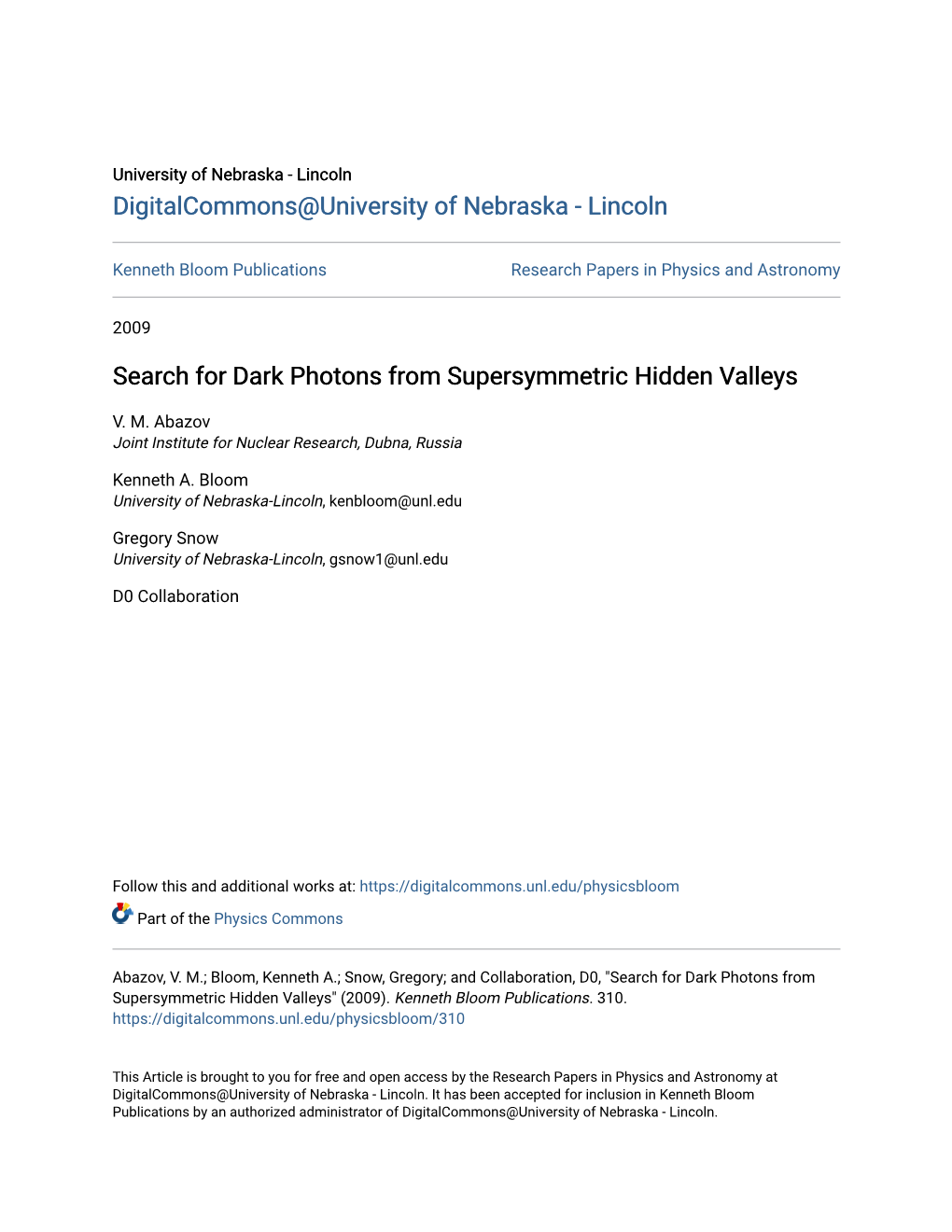 Search for Dark Photons from Supersymmetric Hidden Valleys