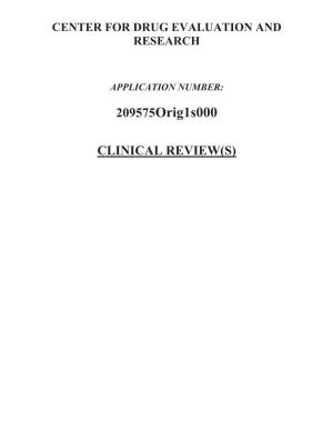 209575Orig1s000 CLINICAL REVIEW(S)